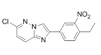 6-氯-2-（4-乙基-3-硝基苯基）咪唑[1，2-b]哒嗪