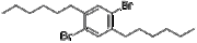 2,5-Dihexyl-1,4-dibromobenzene(117635-21-9)/99%/100g