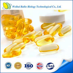 GMP Certified Fish Oil Softgel Veggie Capsule