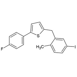 2-(2-甲基-5-碘苯甲基)-5-(4-氟苯)噻吩