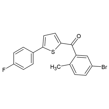 (5-溴-2-甲基苯基)-(5-(4-氟苯基)-2-噻吩基)甲酮