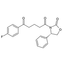 (4S)-3-[5-(4-氟苯基)-1,5-二氧代戊基]-4-苯基-2-恶唑烷酮