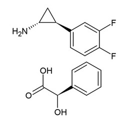 (1R,2S)-2-(3,4-二氟苯基)環(huán)丙胺 (R)-扁桃酸鹽