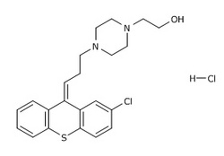 2-[4-[(3Z)-3-(2-Chloro-thioxanthen-9-ylidene)-propyl]piperazin-1-yl]-ethanol HCl
