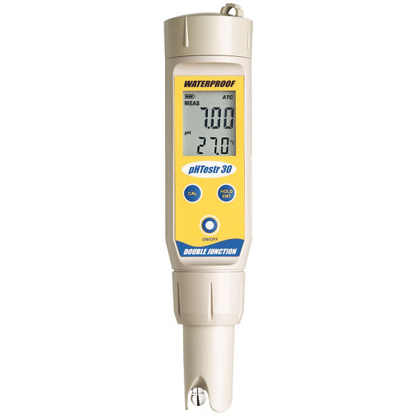 OAKTON pHTestr 便携式防水pH计，带温度显示，IN-35634-30