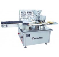 KZYG12/10口服液轉(zhuǎn)盤(pán)式跟蹤灌裝軋蓋機(jī)