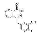2-fluoro-5-((4-oxo-3,4-dihydrophthalazin-1-yl)methyl)benzonitrile
