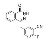 2-fluoro-5-((4-oxo-3,4-dihydrophthalazin-1-yl)methyl)benzonitrile