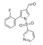 5-(2-fluorophenyl)-1-(pyridin-3-ylsulfonyl)-1H-pyrrole-3-carbaldehyde