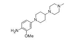 2-methoxy-4-(4-(4-methylpiperazin-1-yl)piperidin-1-yl)aniline