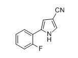 5-(2-fluorophenyl)-1H-pyrrole-3-carbonitrile