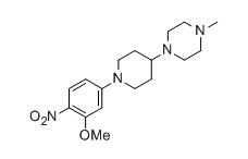 1-(1-(3-methoxy-4-nitrophenyl)piperidin-4-yl)-4-methylpiperazine