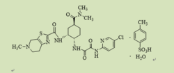 EDOXABAN TOSYLATE MONOHYDRATE