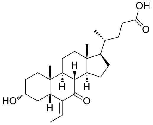 3α-hydroxy-6-ethylidene-7-oxo-5β-cholanoic acid