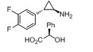 (1R,2S)-2-(3,4-二氟苯基)環(huán)丙胺 (R)-扁桃酸鹽