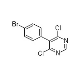 5-(4-溴苯基）-4,6-二氯嘧啶