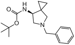 (7S)-5-(苯甲基)5-氮杂螺[2.4]庚烷-7-基氨基甲酸叔丁酯