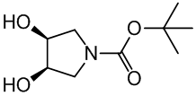 (3R,4S)-3,4-羟基吡咯烷-1-羧酸叔丁酯