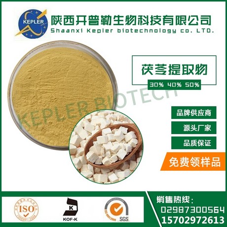 食品级茯苓提取物 茯苓多糖40%   10:1工厂现货 1公斤起包邮