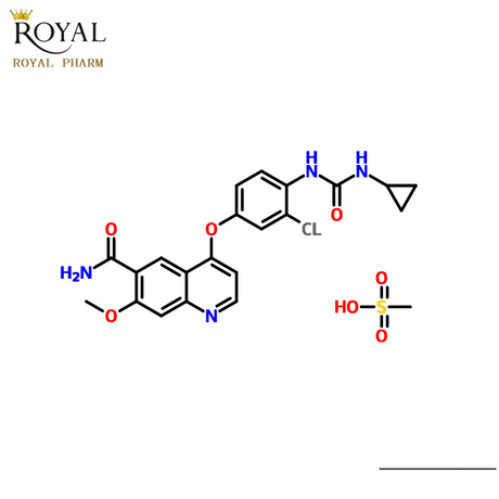 lenvatinib Mesylate 乐伐替尼甲磺酸盐