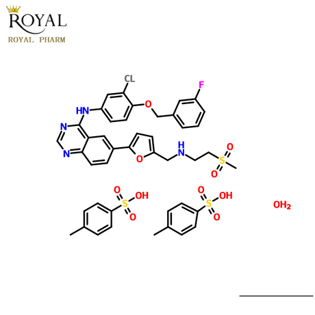 一水合二对甲苯磺酸拉帕替尼 Lapatinib ditosylate