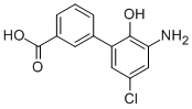 3'-amino-2'-hydroxy-1,1'-biphenyl-3-carboxylic acid
