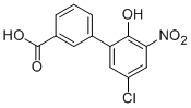 5'-chloro-2'-hydroxy-3'-nitrobiphenyl-3-carboxylic acid