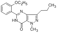 5-(2-ethoxy)-phenyl-1-methyl-3-n-propyl-1,6-dihydro-7H-pyrazolo[4,3-d]pyrimidine-7-one