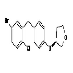 (3S)-3-[4-[(5-溴-2-氯苯基)甲基]苯氧基]四氢呋喃
