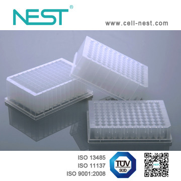 NEST 96孔深孔板 圆孔U底