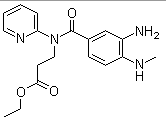 3-[(3-氨基-4-甲基氨基苯甲酰)吡啶-2-基氨基]丙酸乙酯