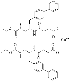 (alphaR,gammaS)-gamma-[(3-羧基-1-氧代丙基)氨基]-alpha-甲基联苯-4-戊酸乙酯钙盐