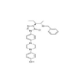 2-[(1S,2S)-1-Ethyl-2-benzyloxypropyl]-2,4-dihydro-4-[4-[4-(4-hydroxyphenyl)-1-piperazinyl]phenyl]-3H