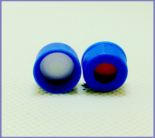 特氟龙/硅胶复合垫片+蓝色中孔盖