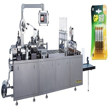 Plastic-cardboard Blister Machine DPP500 (for batteries)