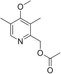 (4-Methoxy-3,5-Dimethylpyridin-2-yl)methyl Acetate