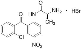 2-Amino-N-[2-(2-chlorobenzoyl)-4-nitrophenyl]-propanam