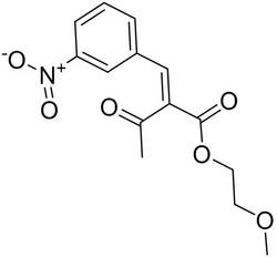 2-Methoxyethyl 2-[(3-nitrophenyl)methylene]acetoacetate