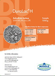 直壓用無水乳糖 DuraLac