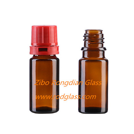 10ml amber glass bottle for reagent