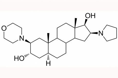 3α,17β-(二羟基)-2β-(吗啉-1-基)-16-(吡咯烷-1-基)-5α-雄甾烷