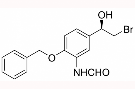 (R)-N-(2-(苄氧基)-5-(2-溴-1-羟基乙基)苯基)甲酰胺