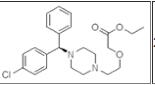 (R)-ethyl 2-(2-(4-((4-chlorophenyl)(phenyl)methyl)piperazin-1-yl)ethoxy)acetate