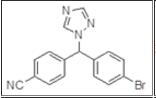 4-((4-bromophenyl)(1H-1,2,4-triazol-1-yl)methyl)benzonitrile