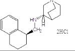 (3S)-N-[[(1S)-1,2,3,4-Tetrahydro-1-naphthalenyl]methyl]-1-azabicyclo[2.2.2]octan-3-amine dihydrochlo