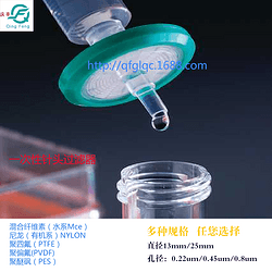 實(shí)驗(yàn)分析用針頭過(guò)濾器 一次性針頭過(guò)濾器