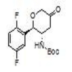 N-[(2R,3S)-2-(2,5-二氟苯基)四氢-5-氧-2H-吡喃-3-基]-氨基甲酸 1,1-二甲基乙基酯