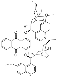 氢化奎宁(蒽醌- 1 ,4 -二甲氨基)二乙醚 