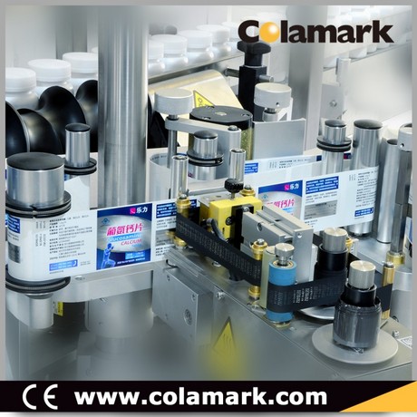 Colamark A102 垂直辊子链式大圆瓶智能贴标机
