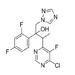 3-(6-氯-5-氟嘧啶-4-基)-2-(2,4-二氟苯基)-1-(1H-1,2,4-三唑-1-基)-2-丁醇盐酸盐(伏立康唑中间体)